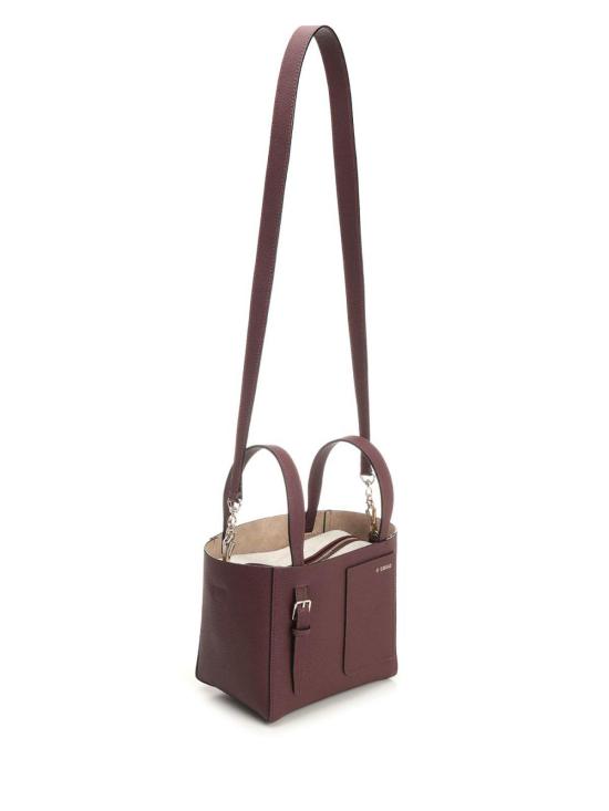 26SS 발렉스트라 숄더백 WBSF0090028LOCTFRA Dark Red - VALEXTRA