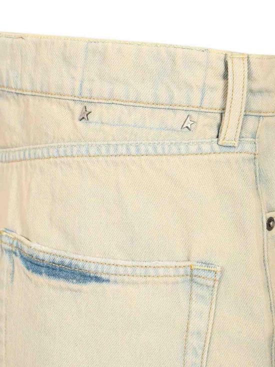 26SS 골든구스 데님 숏팬츠 GMP02517P00234915929 White - GOLDEN GOOSE