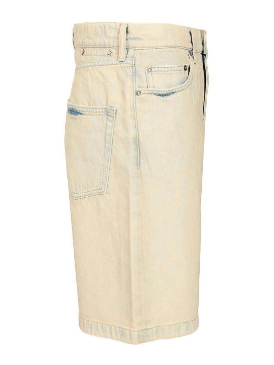 26SS 골든구스 데님 숏팬츠 GMP02517P00234915929 White - GOLDEN GOOSE