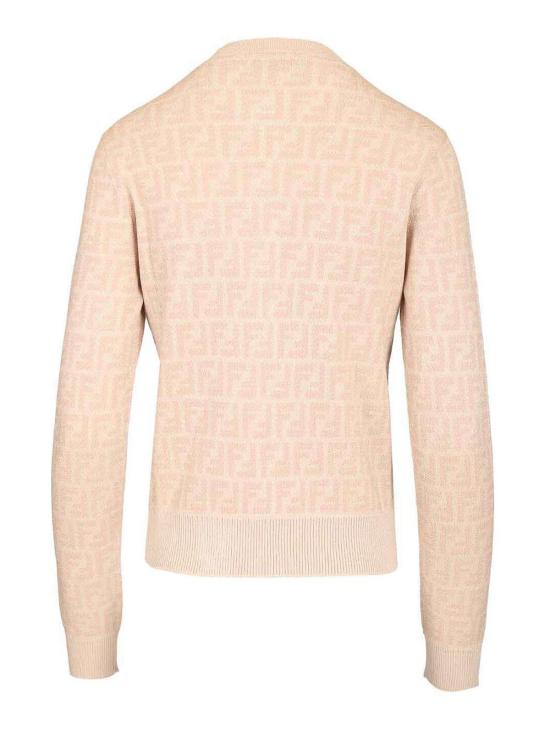 26SS 펜디 FF 울 가디건 FZE566AYM1F1UKC Pink - FENDI