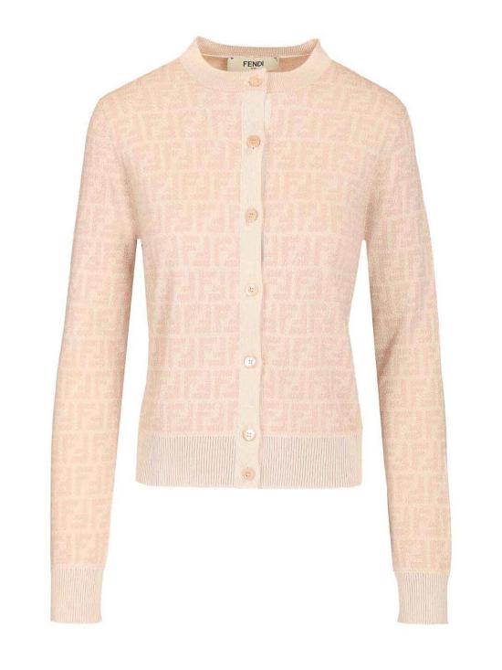 26SS 펜디 FF 울 가디건 FZE566AYM1F1UKC Pink