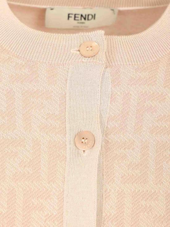 26SS 펜디 FF 울 가디건 FZE566AYM1F1UKC Pink - FENDI