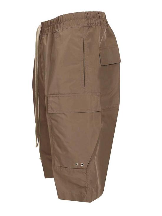 26SS 릭 오웬스 숏팬츠 RU01F2389FT34 Brown - RICK OWENS
