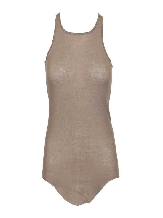 26SS 릭 오웬스 민소매 티셔츠 RP01F6101MR34 Beige