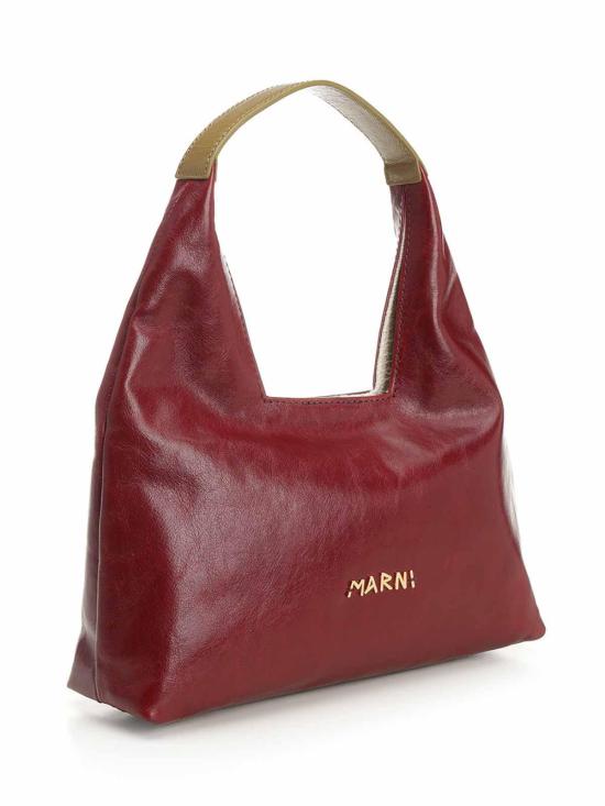 26SS 마르니 토트백 BMMP0171U0P891400R85 Dark Red - MARNI