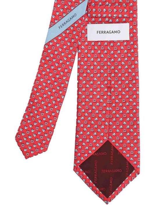 25SS 살바토레 페라가모 넥타이 3512430779459F Red - SALVATORE FERRAGAMO