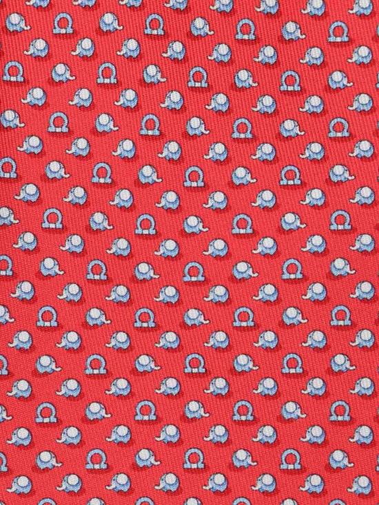 25SS 살바토레 페라가모 넥타이 3512430779459F Red - SALVATORE FERRAGAMO