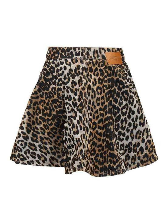 26SS 가니 숏 원피스 A1090084859 Animal Print - GANNI