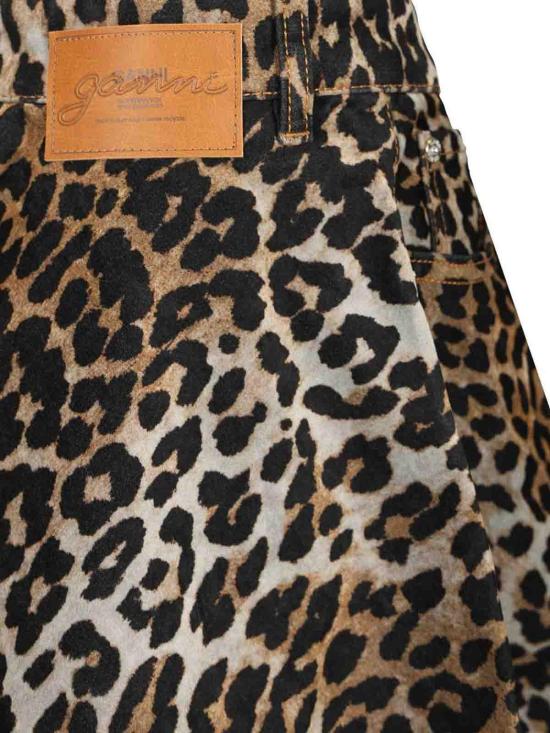 26SS 가니 숏 원피스 A1090084859 Animal Print - GANNI