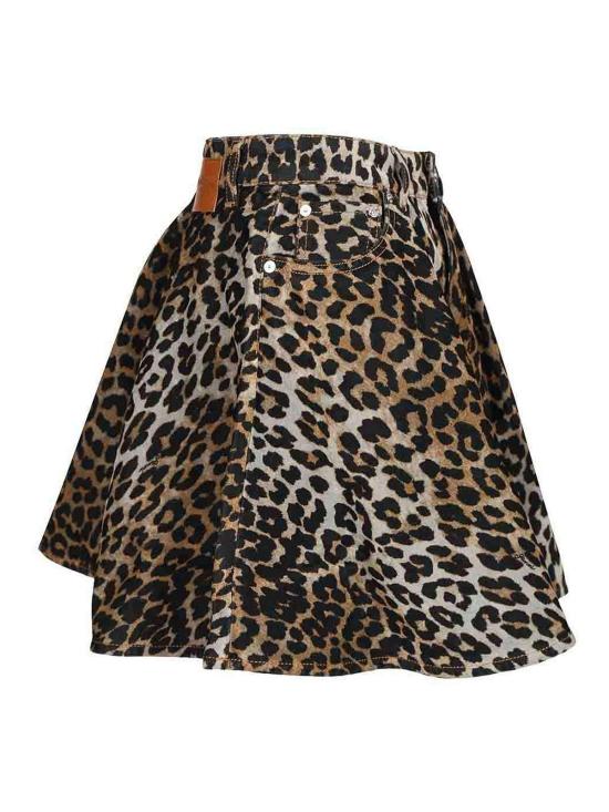 26SS 가니 숏 원피스 A1090084859 Animal Print - GANNI