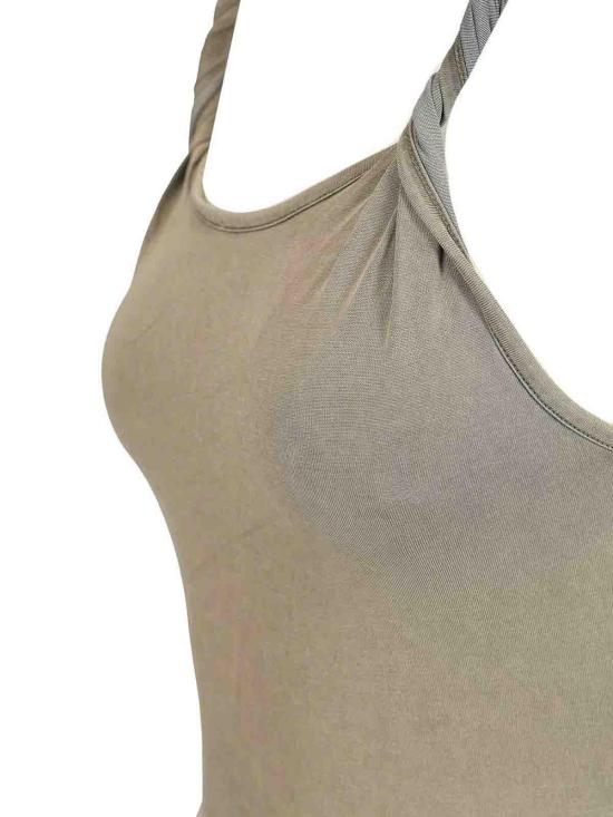 26SS 디젤 T-TWY 슬리브리스 텐셀 모달 블랜드 저지 티셔츠 A218700EPCJ5GDA Grey - DIESEL