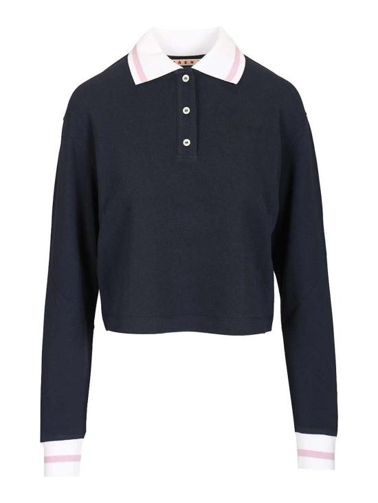 26SS 마르니 폴로 티셔츠 THJE0388LSUTC59900B99 Blue