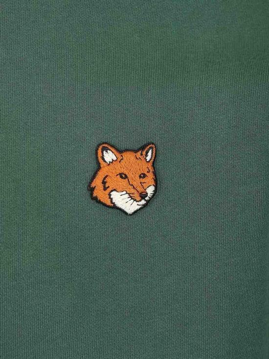 26SS 메종키츠네 폭스 헤드 레귤러 폴로 티셔츠 PM00303KM0340P399 Green - MAISON KITSUNE