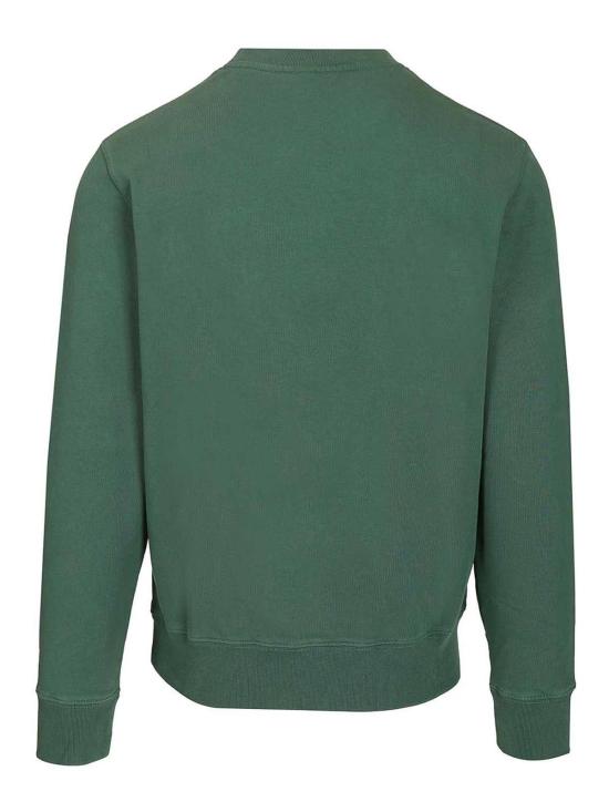 26SS 메종키츠네 폭스 헤드 레귤러 폴로 티셔츠 PM00303KM0340P399 Green - MAISON KITSUNE