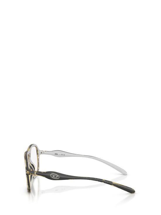 26FW 디젤 안경 DL6008U 2030 YELLOW METALLIC - DIESEL