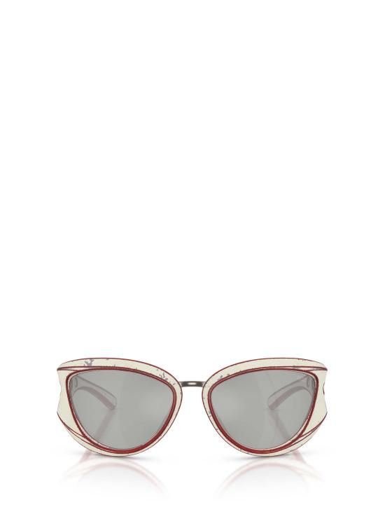 26FW 디젤 선글라스 DL3007U 20108V WHITE BRUSHED RED