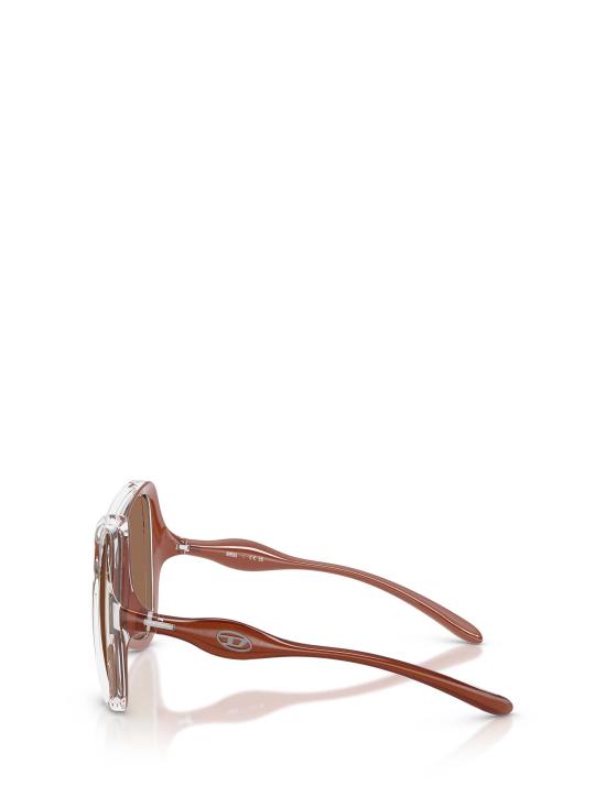 26FW 디젤 선글라스 DL3010U 203373 CRYSTAL VARNISH BROWN - DIESEL