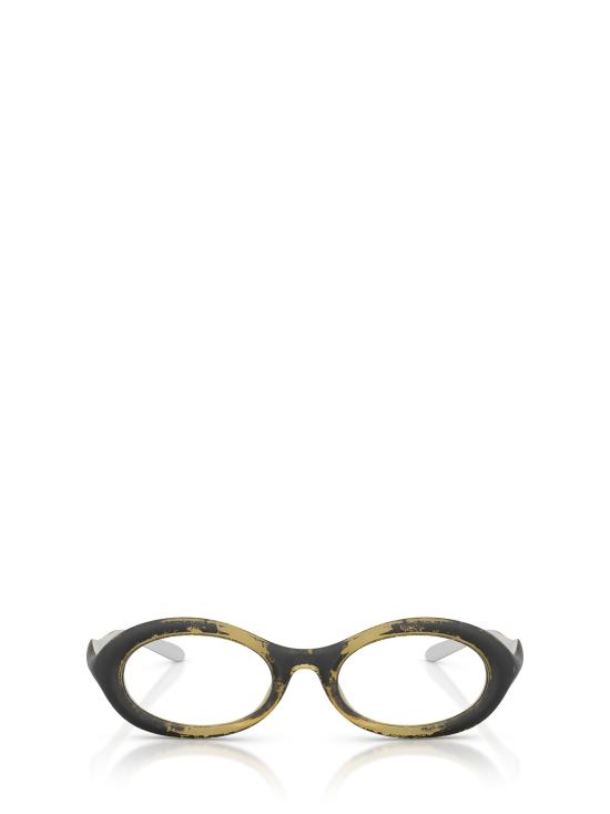 26FW 디젤 안경 DL6005U 2030 YELLOW METALLIC