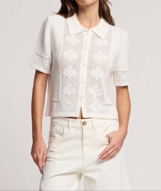  벨벳 바이 그레이엄 앤 스펜서 가디건 로즈몬드 니트 - VELVET BY GRAHAM & SPENCER