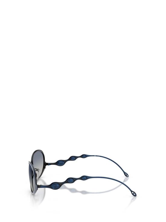 26FW 디젤 선글라스 DL1014 102414 SHINY BRUSHED ANTIQUE BLUE - DIESEL
