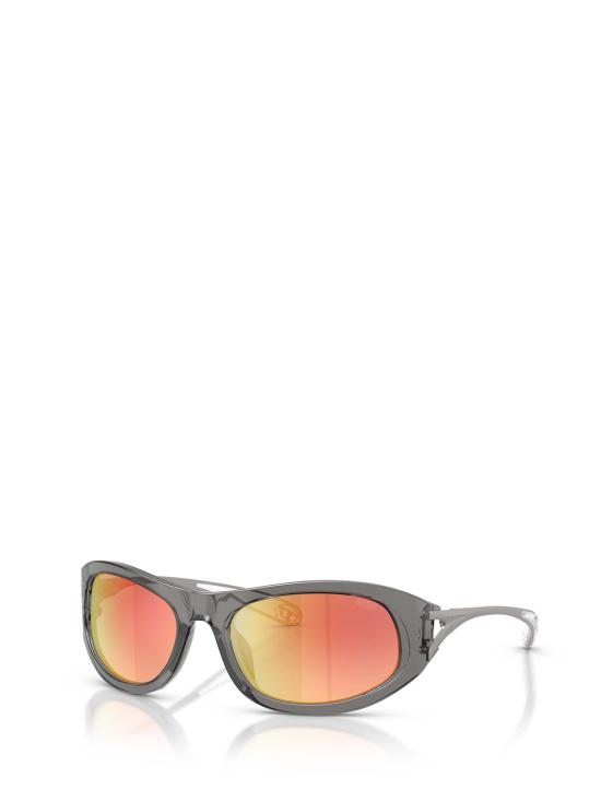 26FW 디젤 선글라스 DL2007U 2027B6 TRANSPARENT DARK GREY - DIESEL