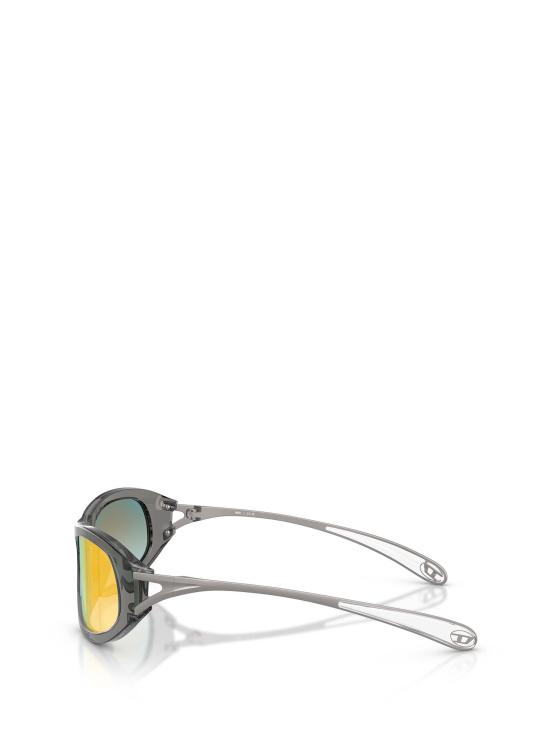 26FW 디젤 선글라스 DL2007U 2027B6 TRANSPARENT DARK GREY - DIESEL