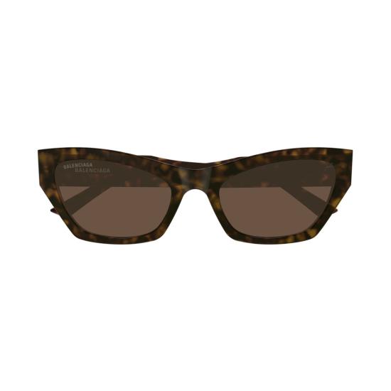 25FW 발렌시아가 선글라스 Bb0447s 각진 캣아이  (호피무늬 패턴)