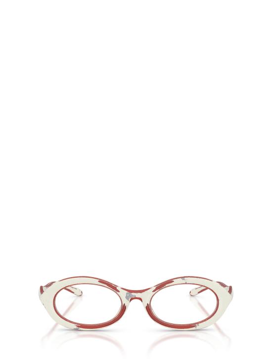 26FW 디젤 안경 DL6005U 2010 WHITE BARRELLING RED
