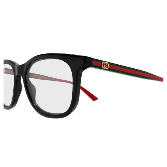25FW 구찌 안경 Gg1990o 볼드 블랙 아세테이트 스퀘어 안경 - GUCCI