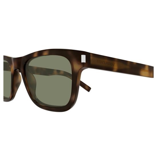 25FW 생로랑 선글라스 SL 819 클래식 직사각형 호피무늬 - SAINT LAURENT