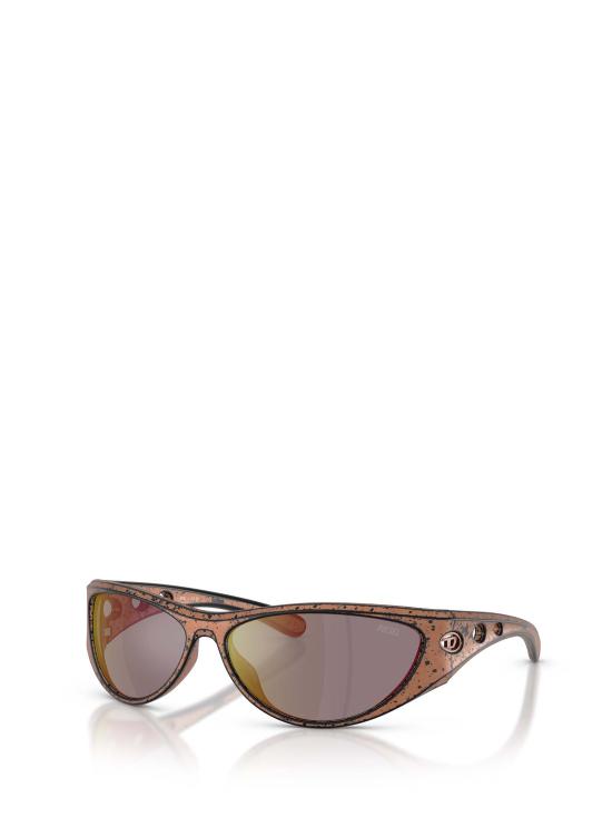 26FW 디젤 선글라스 DL3004U 20114Z BRONZE BARRELLING BLACK - DIESEL
