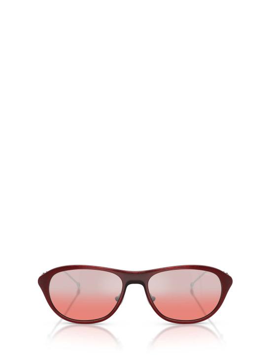 26FW 디젤 선글라스 DL1011 10267E SHINY BRUSHED BURGUNDY RED
