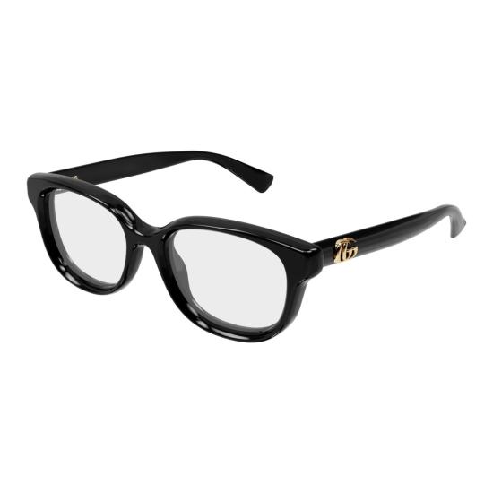 25FW 구찌 안경 Gg1978o 볼드 블랙 라운드 스퀘어 - GUCCI