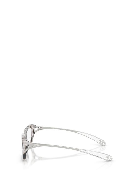 26FW 디젤 안경 DL4012 721 BLACK WHITE TORTOISE - DIESEL
