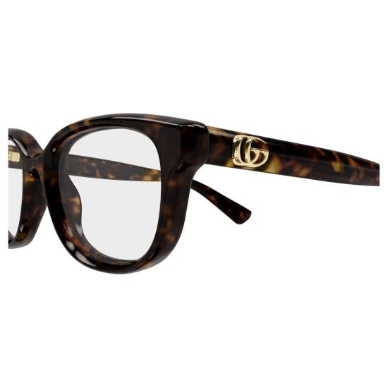 25FW 구찌 안경 Gg1978o 오버사이즈 호피무늬 프레임 안경 - GUCCI