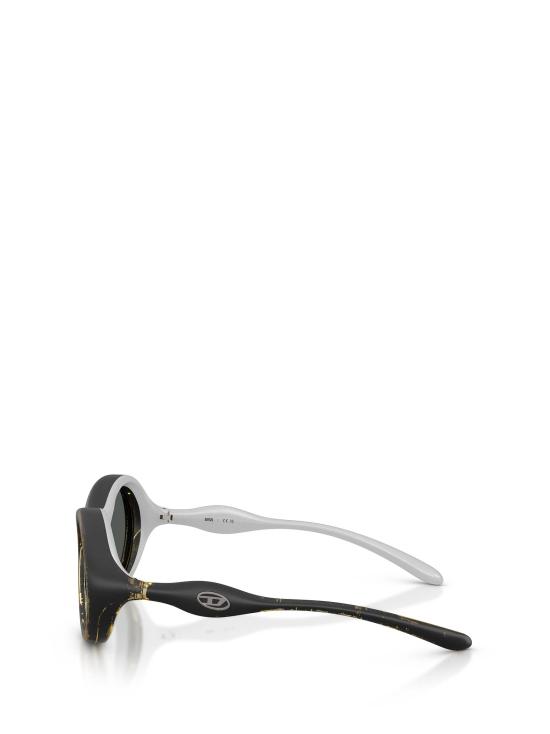 26FW 디젤 선글라스 DL3009U 203087 YELLOW METALLIC - DIESEL