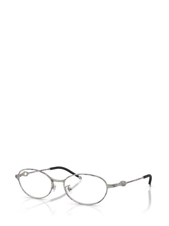 26FW 디젤 안경 DL5004D 1028 PAPER TRANSFER SILVER - DIESEL