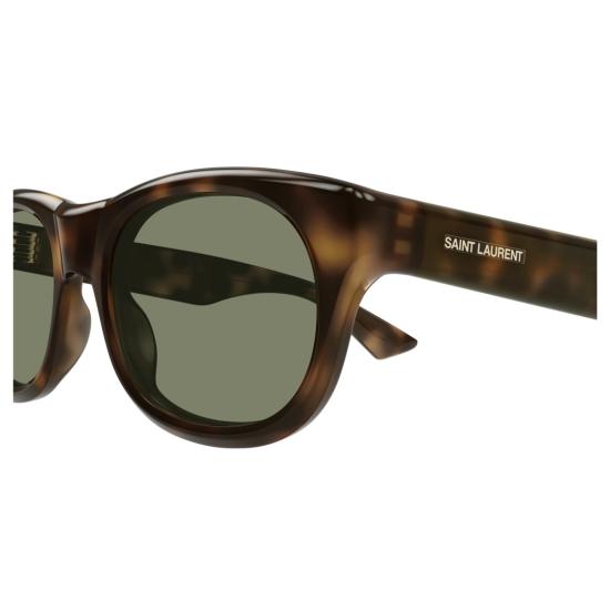 25FW 생로랑 선글라스 SL 815 로미 직사각형 호피무늬 - SAINT LAURENT