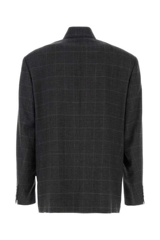 26SS 발렌시아가 아우터 866521TQT08 1441 Checked - BALENCIAGA