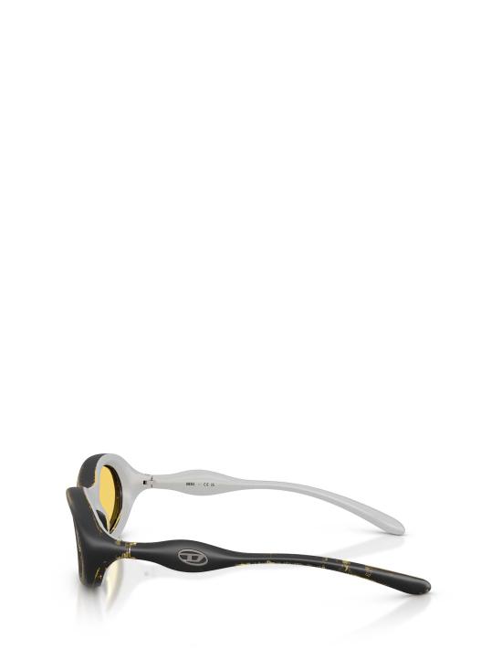 26FW 디젤 선글라스 DL3011U 203085 YELLOW METALLIC - DIESEL