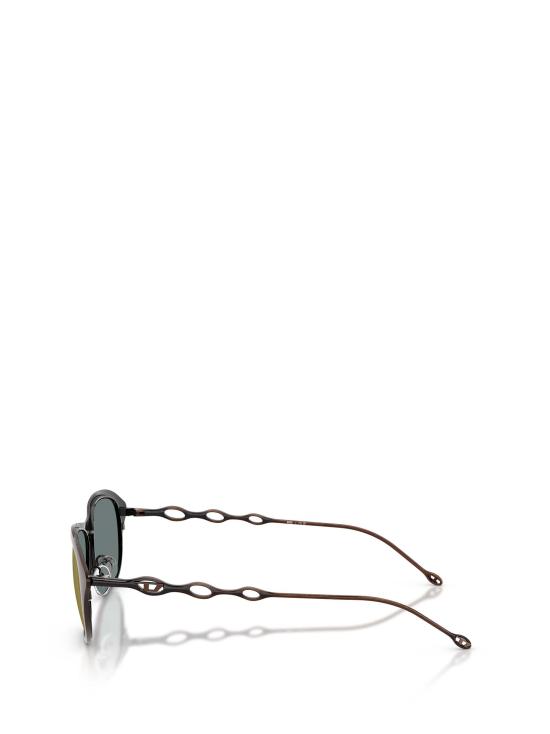 26FW 디젤 선글라스 DL1011 10254Z SHINY BRUSHED ANT YELLOW BROWN - DIESEL