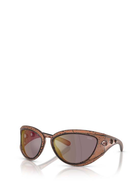 26FW 디젤 선글라스 DL3007U 20114Z BRONZE BRUSHED BLACK - DIESEL