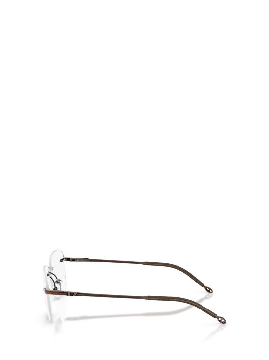 26FW 디젤 안경 DL5005 1025 BRUSHED ANTIQUE YELLOW BROWN - DIESEL