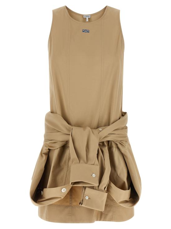 26SS 로에베 숏 원피스 S540Y09XV12200 Beige - LOEWE