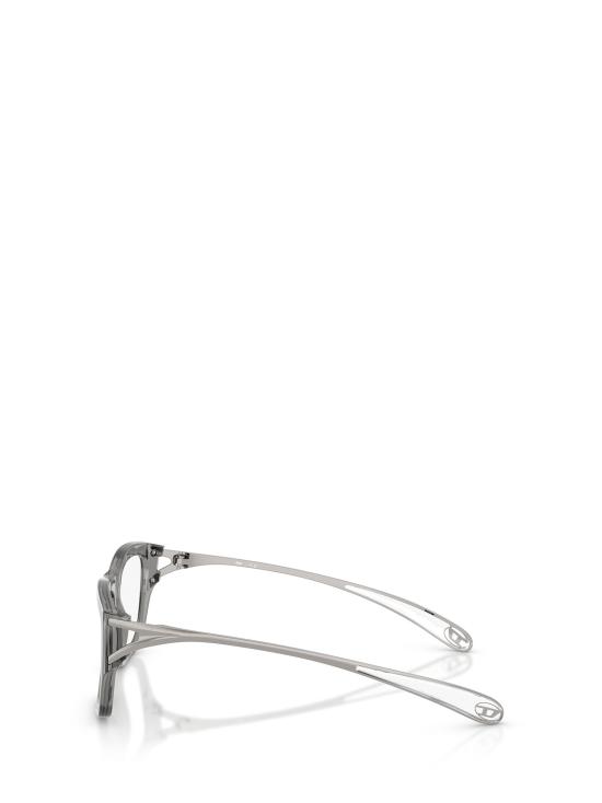 26FW 디젤 안경 DL4008 2027 TRANSPARENT GREY - DIESEL