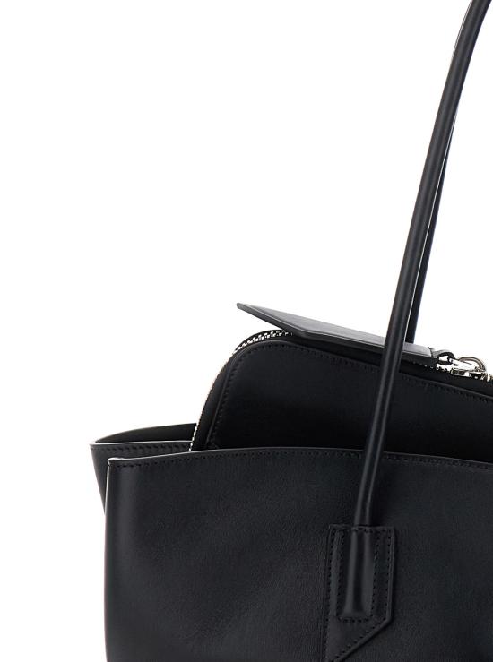 26FW 디 아티코 라 파세지아타 미디엄 탑 핸들 백 250WAH00054LBT019AA100 Black - THE ATTICO