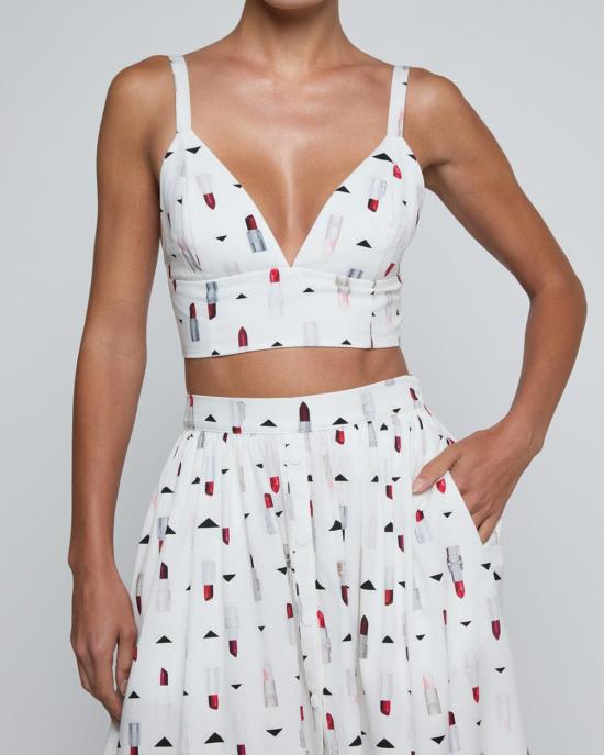  라장스 브라 카오리 렛 아이보리 멀티 립스틱 지오