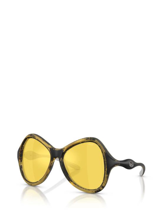 26FW 디젤 선글라스 DL3010U 2030V9 YELLOW METALLIC - DIESEL