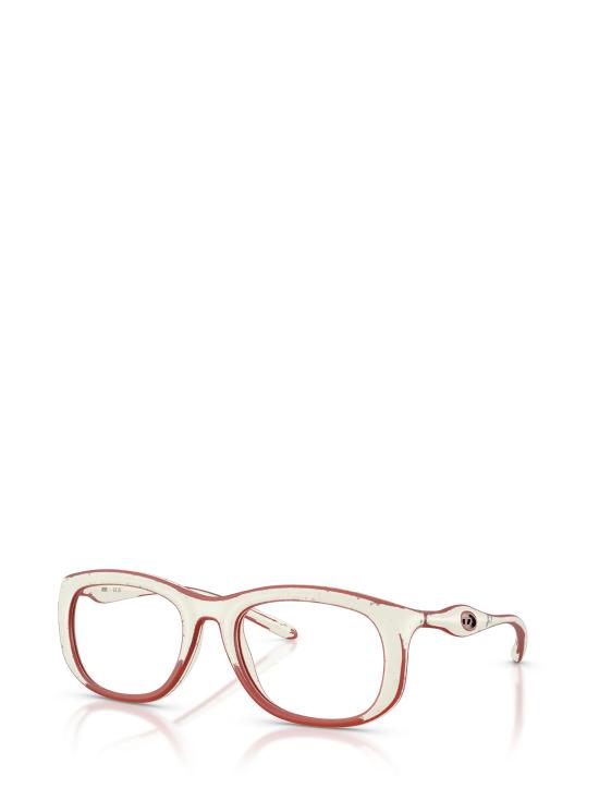 26FW 디젤 안경 DL6006U 2010 WHITE BARRELLING RED - DIESEL