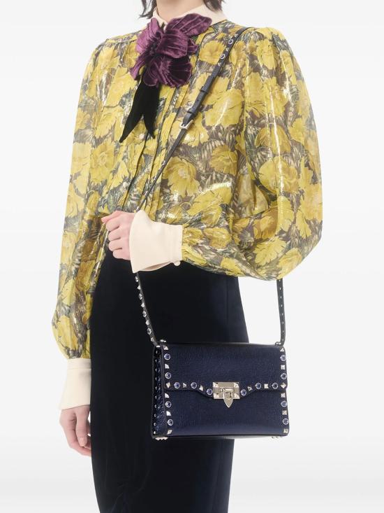 26SS 발렌티노 가라바니 크로스백 WB0181PAX F8Y PURPLISH NAVY INDIGO - VALENTINO GARAVANI